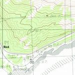 United States Geological Survey Seward D-7 NE, AK (1984, 25000-Scale) digital map