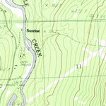 United States Geological Survey Seward D-7 NE, AK (1984, 25000-Scale) digital map