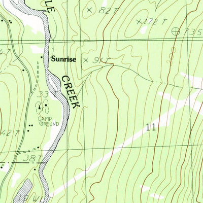 United States Geological Survey Seward D-7 NE, AK (1984, 25000-Scale) digital map