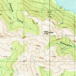 United States Geological Survey Seward D-8, AK (1951, 63360-Scale) digital map