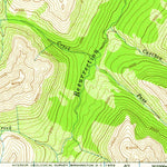 United States Geological Survey Seward D-8, AK (1952, 63360-Scale) digital map