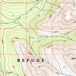 United States Geological Survey Seward D-8, AK (1995, 63360-Scale) digital map