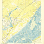 United States Geological Survey Sewee Bay, SC (1943, 24000-Scale) digital map