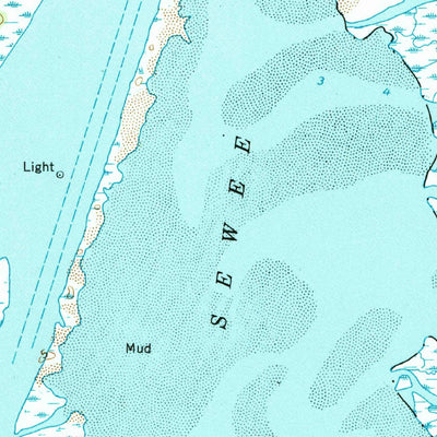 United States Geological Survey Sewee Bay, SC (1959, 24000-Scale) digital map