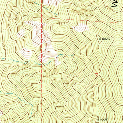 United States Geological Survey Sewing Machine Pass, UT (1971, 24000-Scale) digital map