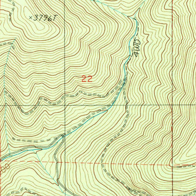 United States Geological Survey Sexton Mountain, OR (1986, 24000-Scale) digital map