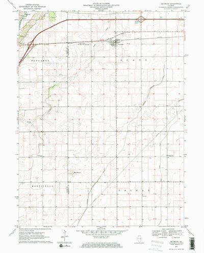 United States Geological Survey Seymour, IL (1970, 24000-Scale) digital map