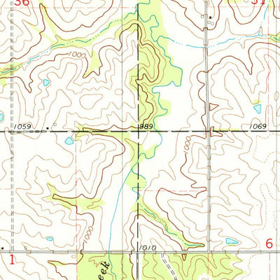 United States Geological Survey Seymour West, IA (1979, 24000-Scale) digital map