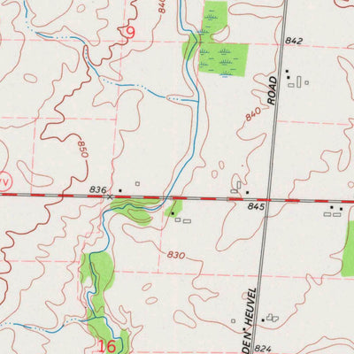 United States Geological Survey Seymour, WI (1974, 24000-Scale) digital map