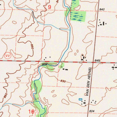 United States Geological Survey Seymour, WI (1992, 24000-Scale) digital map