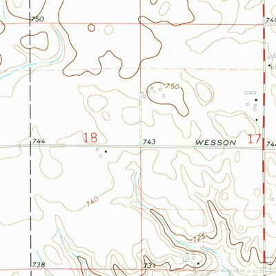 United States Geological Survey Shabbona Grove, IL (1971, 24000-Scale) digital map