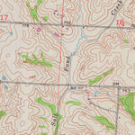 United States Geological Survey Shackleford, MO (1953, 24000-Scale) digital map