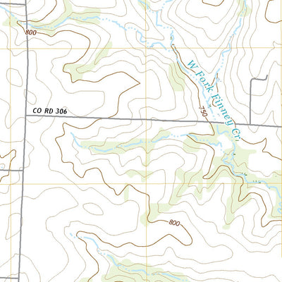 United States Geological Survey Shackleford, MO (2021, 24000-Scale) digital map