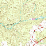 United States Geological Survey Shacklefords, VA (1965, 24000-Scale) digital map