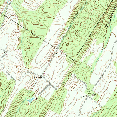 United States Geological Survey Shade Gap, PA (1966, 24000-Scale) digital map