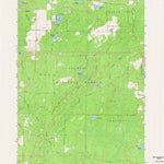United States Geological Survey Shadow Lake, WI (1973, 24000-Scale) digital map