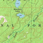 United States Geological Survey Shadow Lake, WI (1973, 24000-Scale) digital map