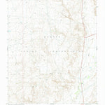 United States Geological Survey Shadow Mountain Well, AZ (1982, 24000-Scale) digital map