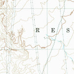 United States Geological Survey Shadow Mountain Well, AZ (1982, 24000-Scale) digital map