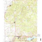 United States Geological Survey Shadow Mountain, WY (1996, 24000-Scale) digital map