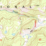 United States Geological Survey Shadow Mountain, WY (1996, 24000-Scale) digital map