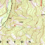 United States Geological Survey Shadow Mountain, WY (1996, 24000-Scale) digital map