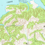 United States Geological Survey Shady Grove, TN (1961, 24000-Scale) digital map