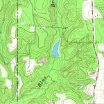 United States Geological Survey Shady Grove, TX (1960, 24000-Scale) digital map