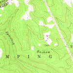 United States Geological Survey Shady Spring, WV (1968, 24000-Scale) digital map