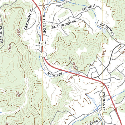 United States Geological Survey Shady Spring, WV (2023, 24000-Scale) digital map