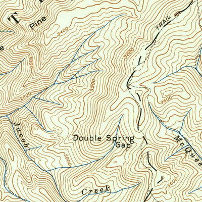 United States Geological Survey Shady Valley, TN-VA (1938, 24000-Scale) digital map