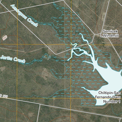 United States Geological Survey Shaeffer Ranch, TX (2010, 24000-Scale) digital map