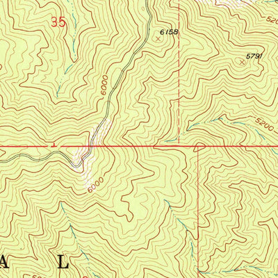 United States Geological Survey Shafer Butte, ID (1957, 24000-Scale) digital map