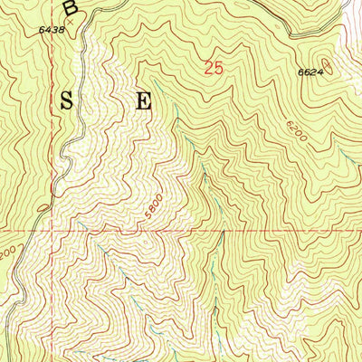 United States Geological Survey Shafer Butte, ID (1957, 24000-Scale) digital map