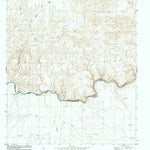 United States Geological Survey Shafter Canyon, TX (1983, 24000-Scale) digital map