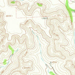 United States Geological Survey Shafter Draw, TX (1967, 24000-Scale) digital map