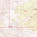 United States Geological Survey Shagnasty, NV (1986, 24000-Scale) digital map