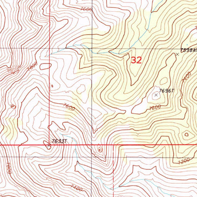 United States Geological Survey Shagnasty, NV (1986, 24000-Scale) digital map
