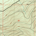 United States Geological Survey Shake Butte, OR (2004, 24000-Scale) digital map