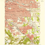 United States Geological Survey Shaker Heights, OH (1953, 24000-Scale) digital map