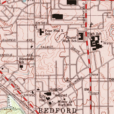 United States Geological Survey Shaker Heights, OH (1994, 24000-Scale) digital map