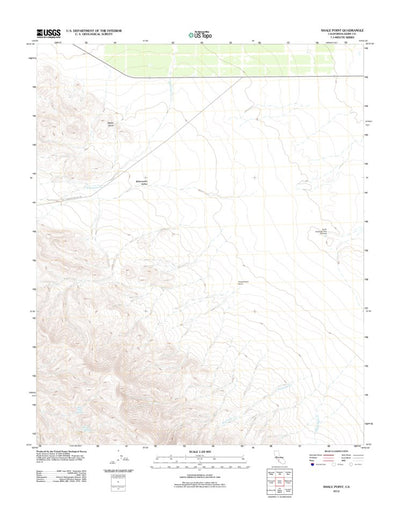 United States Geological Survey Shale Point, CA (2012, 24000-Scale) digital map