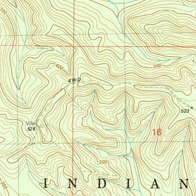 United States Geological Survey Shale Slough, WA (1982, 24000-Scale) digital map