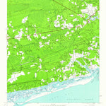 United States Geological Survey Shallotte, NC (1943, 24000-Scale) digital map