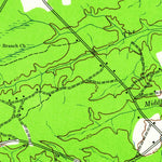 United States Geological Survey Shallotte, NC (1943, 24000-Scale) digital map