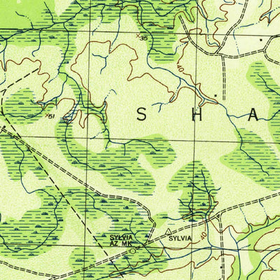United States Geological Survey Shallotte, NC (1944, 31680-Scale) digital map