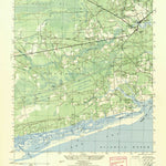 United States Geological Survey Shallotte, NC (1950, 25000-Scale) digital map