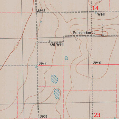 United States Geological Survey Shallow Water, KS (1976, 24000-Scale) digital map
