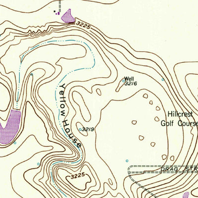 United States Geological Survey Shallowater, TX (1956, 24000-Scale) digital map