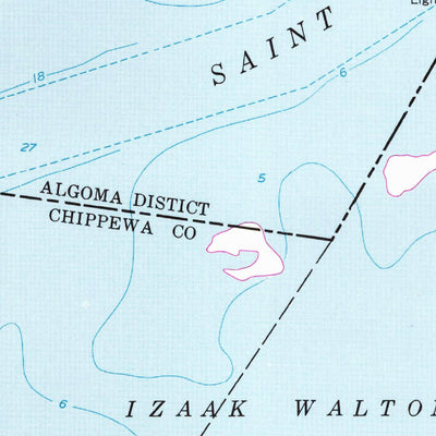 United States Geological Survey Shallows, MI (1951, 24000-Scale) digital map